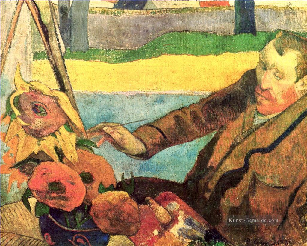 van Gogh Gemälde Sonnenblumen Beitrag Impressionismus Primitivismus Paul Gauguin Ölgemälde